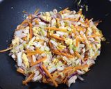 Kínai pirított tészta 🌶🫚🥬🥕🍜 recept fázis 4 fotója