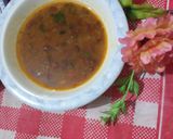 A picture of step 9 of Lobia Dal & rice.