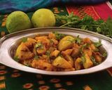 A picture of step 5 of Sweet and sour Guava curry.