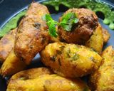 A picture of step 6 of Instant Handvo Quenelles.