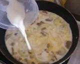 Foto langkah ke 6 dari resep Beef Fusilli Carbonara / Pasta Carbonara / Saus Carbonara / Macaroni Carbonara.