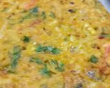 A picture of step 4 of Palak n Mooli mix besan paratha ya roti 😊.