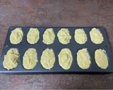 Une image de l'étape 3 de Mini madeleines aux asperges et boursin.