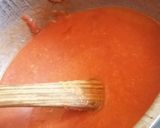 A picture of step 6 of Pizzaiola sauce/pizza sauce.