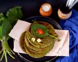 A picture of step 3 of Spinach paratha.
