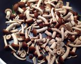 Foto del passaggio 2 della ricetta Gnocchi con ragù bianco di tastasale e pioppini, con crema di porro