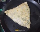 A picture of step 5 of Stuffed Aloo Palak Paratha (Punjabi Style).