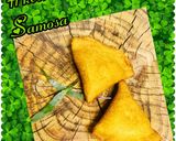 A picture of step 2 of Keema samosa with semolina.