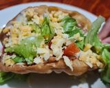 A picture of step 11 of Taco bell special Beans Chalupa.