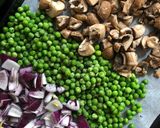 Zöldséges-gombás brassói (vegán) recept fázis 1 fotója