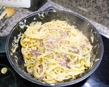 Foto del paso 5 de la receta: Carbonara casi verdadera con bacon