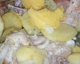 صورة لخطوة 3 من وصفة طاجن بطاطس بلفراخ🥘😋
