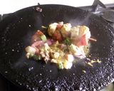 A picture of step 4 of Paneer tikka.