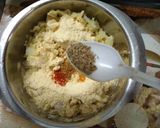 A picture of step 3 of Cabbage Kofta. Curry.