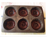 Foto del paso 5 de la receta: Postre de chocolate con corazón fundido