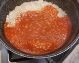 Foto del passaggio 3 della ricetta Semplicemente Riso al Pomodoro filante
