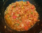 A picture of step 4 of Egg Masala.