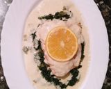 Foto del paso 8 de la receta Salmón y espinacas a la naranja