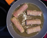 Foto del paso 2 de la receta: Puerros con jamón york rebozados