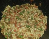 A picture of step 5 of Vegetable macroni.
