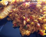 Foto del paso 9 de la receta Arroz a la Paella con Alitas de Pollo y Secreto Ibérico