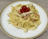Foto langkah ke 7 dari resep Spaghetti Creamy Mushroom.