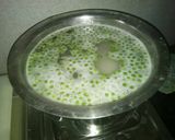 A picture of step 3 of Mutter paneer jeera rice.