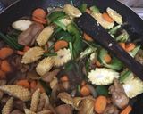 Foto langkah ke 4 dari resep Ayam sayur saos teriyaki ala hokben.