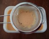Hình bước làm 2 của món Đậu hủ trứng vị Nhật homemade
