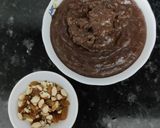 A picture of step 3 of Chocolate rabri.
