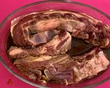Foto del paso 4 de la receta: Mi pechito de cerdo en salsa oriental con papas aplastadas