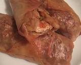 Baked chicken egg rolls recipe step 7 photo