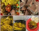Foto langkah ke 6 dari resep Nasi Biryani... 😀 Biryani Laham.. Lazis.. 😋.