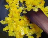 A picture of step 3 of Pumpkin halwa.