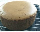 Foto langkah ke 9 dari resep Choco Sponge Cake Ekonomis (Base Cake).