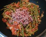 Foto del paso 8 de la receta: Judías verdes con tomate, jamón y pimiento morrón