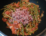 Foto del paso 8 de la receta: Judías verdes con tomate, jamón y pimiento morrón