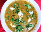 A picture of step 1 of Punjabi dal makhani.