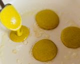 Une image de l'étape 4 de 💚 Blinis de sarrasin parfumés au curcuma et au tahini (plat végétarien).
