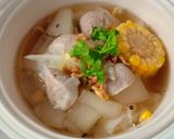 รูปขั้นตอนการทำที่ 5 ของ ก๋วยเตี๋ยวน้ำลูกชิ้น(เจ)