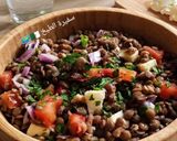 صورة لخطوة 4 من وصفة سلطة العدس المغذية