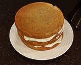 Toasted Butter Pecan Layer Cake with Whipped White Chocolate Cream recipe step 24 photo