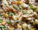 A picture of step 2 of NASI GORANG (Veg.).