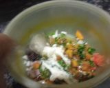 A picture of step 4 of Cheese balls chaat.