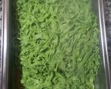Foto del paso 16 de la receta: Cintas Verdes con Salsa Casera Saborizada a Carne