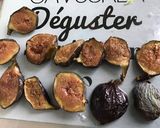 Une image de l'étape 1 de Figues au chèvre, miel et lard fumé.