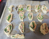 Foto del paso 3 de la receta: Rollitos de hojaldre con Salmón y Espinacas