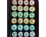 Foto langkah ke 5 dari resep Rainbow Lumpur Lapindo (Talam).