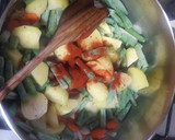Foto del paso 2 de la receta: Judías verdes con patatas