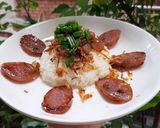 Hình bước làm 5 của món Xôi mặn Sài Gòn